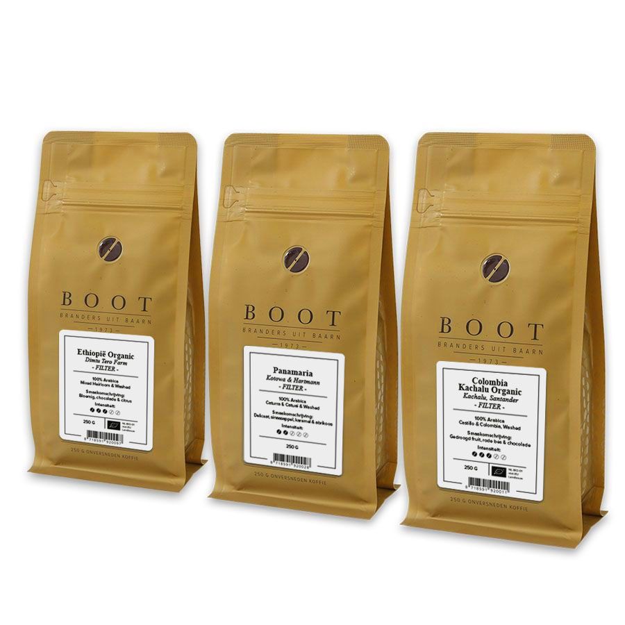 Langzaam maar zeker - Boot Filterpakket - 3-delig 250 gram