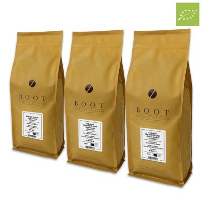 Organische Successen - Boot organic pakket - 3-delig 1 Kg Espresso