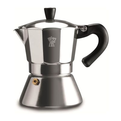 Espressokan Pezzetti inductie- 6 kops - Zilver