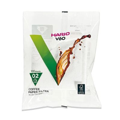 Hario koffiefilters V60 drip - Maat 02- Kleur wit