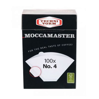 Moccamaster No 4. Koffiefilters - 100 stuks