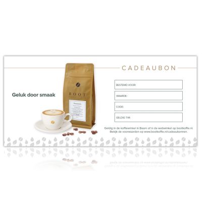 Cadeaubon Webwinkel - Waarde € 25,00