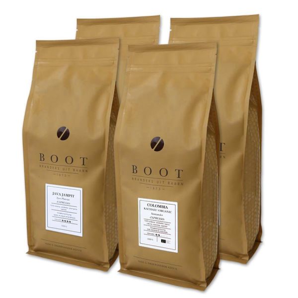 Grotere Successen - Boot kilo espressopakket - 4-delig 1 Kg Espresso