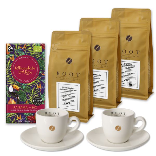 Boot Koffie Jubileum Box - Espresso koffie