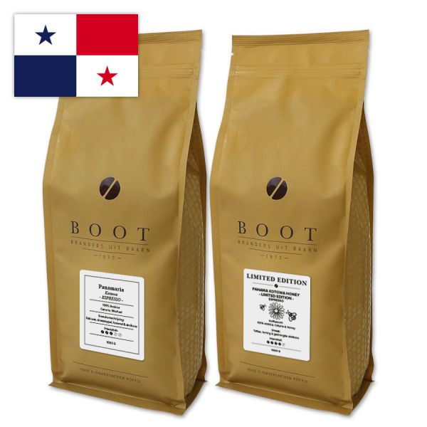 Best of Panama pakket - 2-delig 1 Kg Espresso