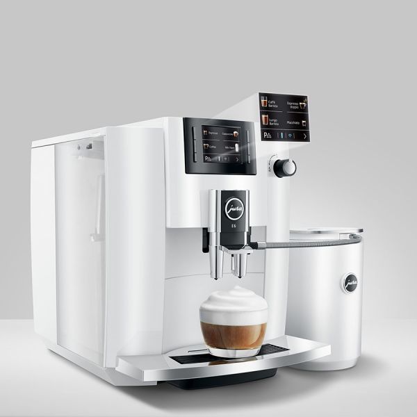 Jura E6 Piano White