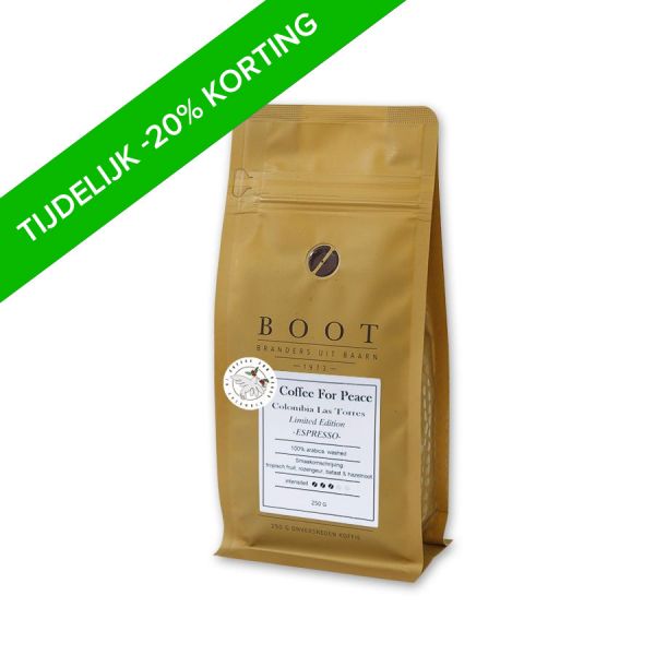 Coffee For Peace Colombia Las Torres Espresso - Limited Edition