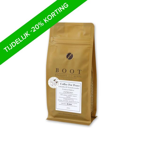 Coffee For Peace Colombia El Transformador Espresso - Limited Edition
