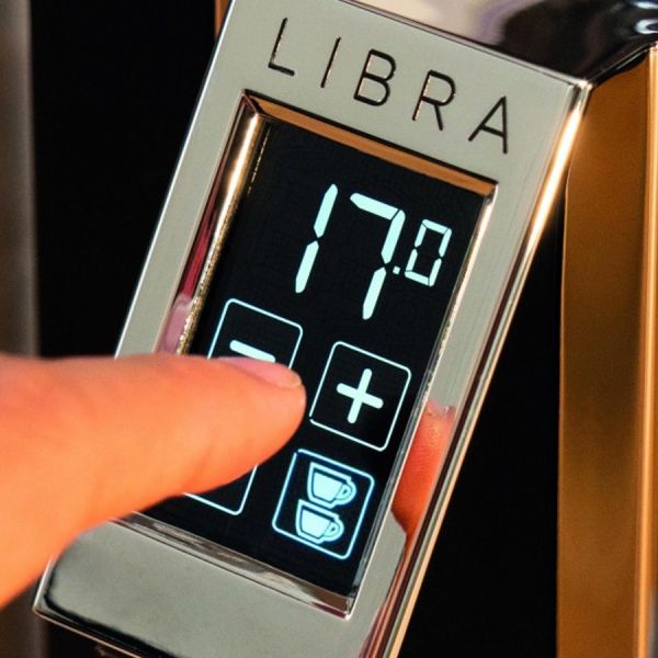 Koffiemolen Eureka Mignon Libra 65mm - Chrome