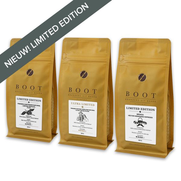 Sublieme Fijnproevers - Limited Edition Pakket - 3-delig Espresso