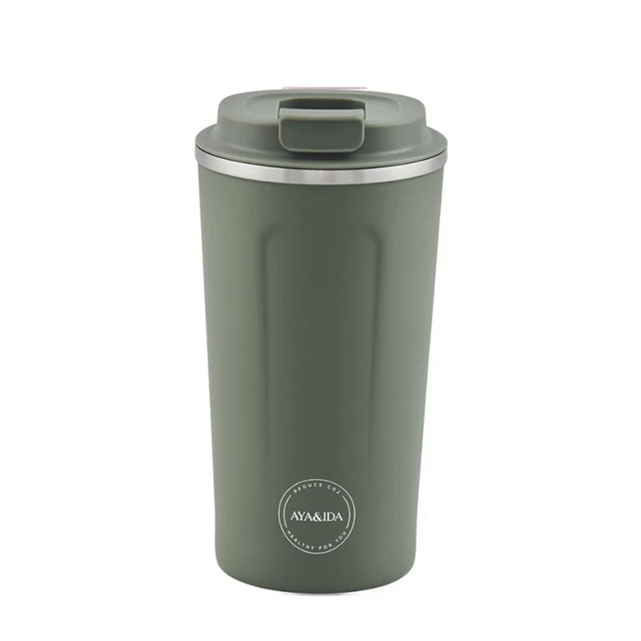 Aya & Ida - CUP2GO beker - Tropical Green - 500ml