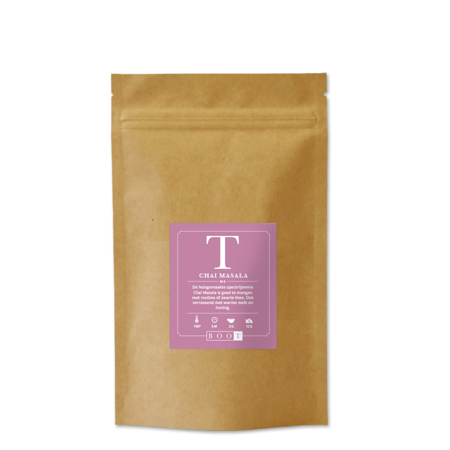 Boot Thee - Chai Masala Kruidenmix - 50 Grams Verpakking