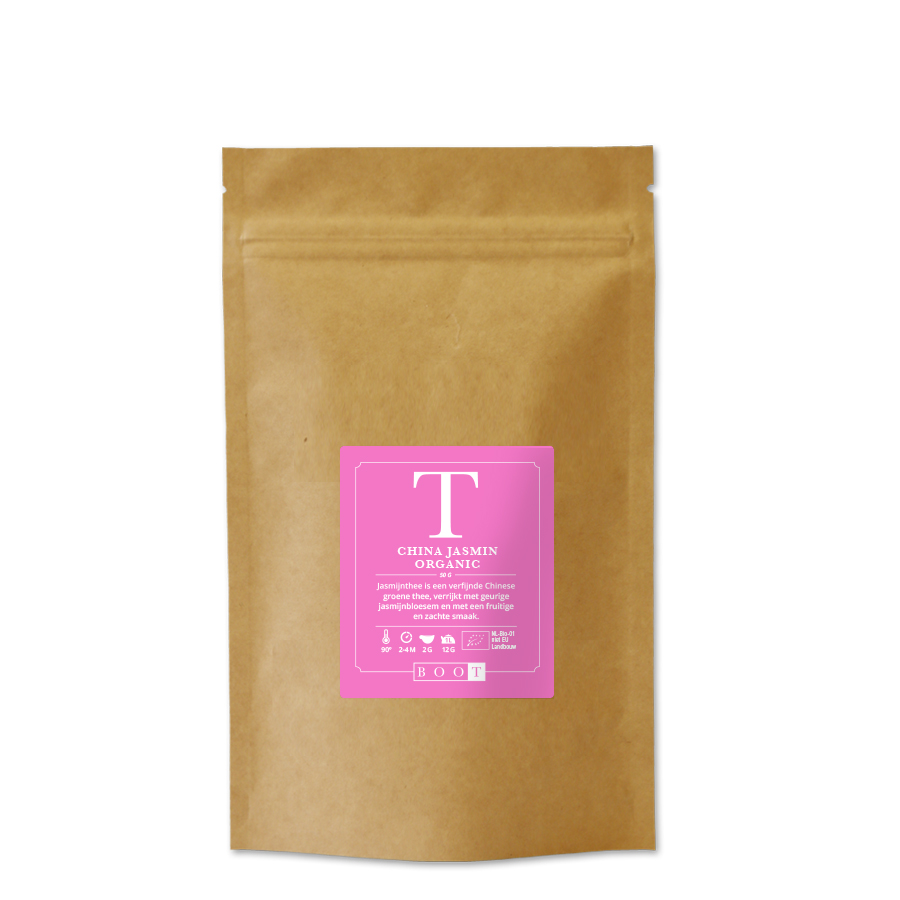 Boot Thee - China Jasmin Organic - 50 grams verpakking