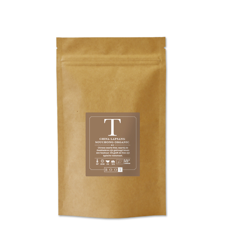 Boot Thee - China Lapsang Souchong Organic - 50 grams verpakking