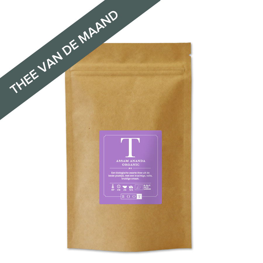 Boot Thee - Assam Ananda Organic - 50 grams verpakking